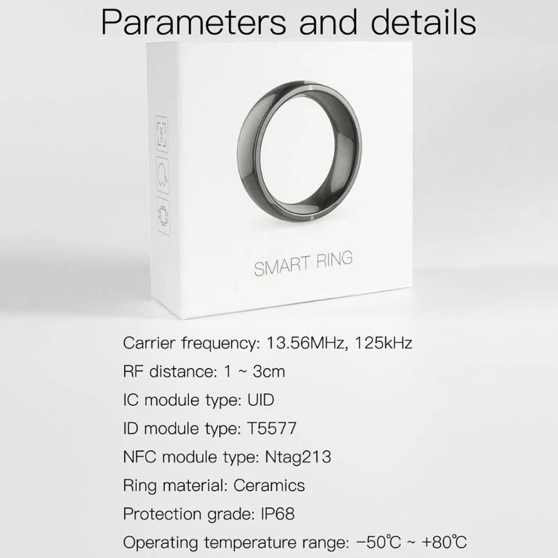 R4 Smart Ring - Waterproof NFC Multifunctional Wearable