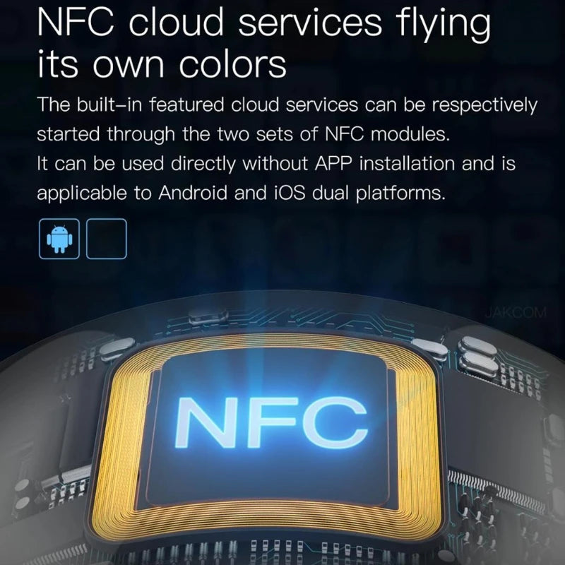 R4 Smart Ring - Waterproof NFC Multifunctional Wearable