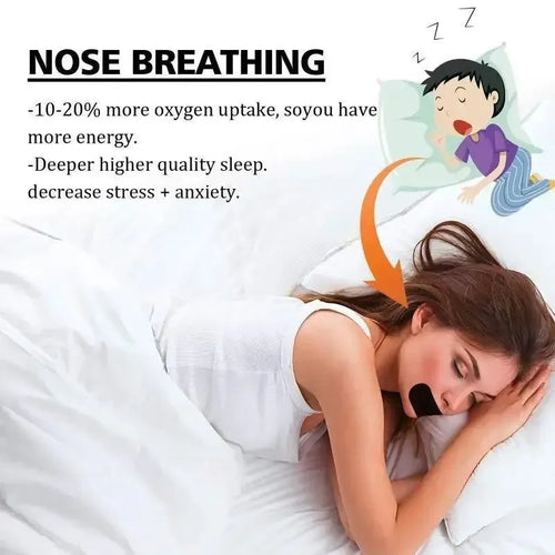 30/60Pcs Mouth Tape for Sleeping - Anti Snoring Sleep Strips