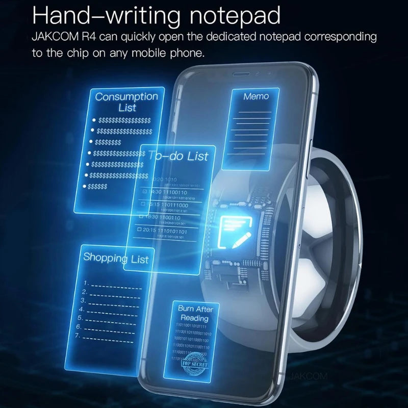 R4 Smart Ring - Waterproof NFC Multifunctional Wearable