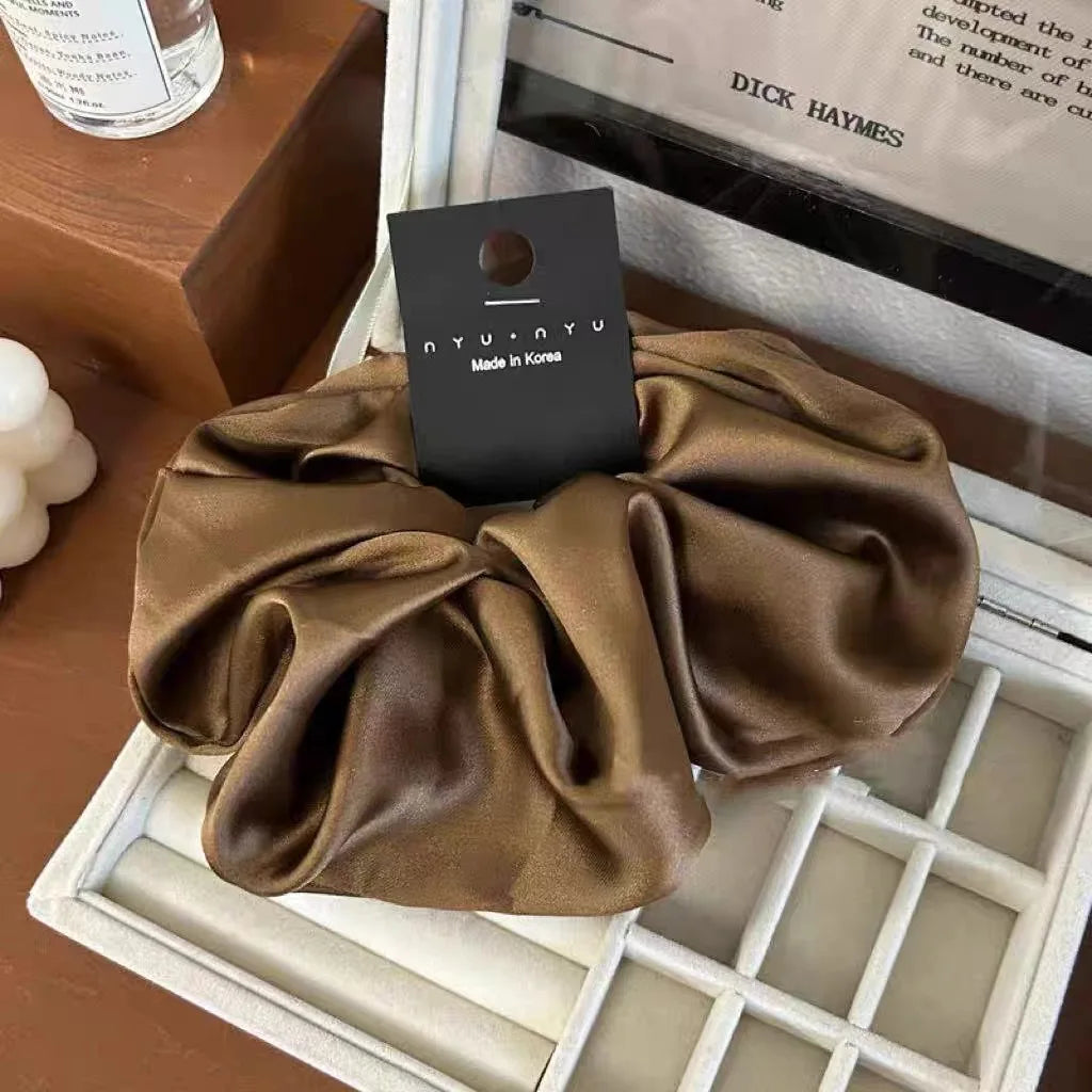 Satin Scrunchie - Silk Hair Tie for Women