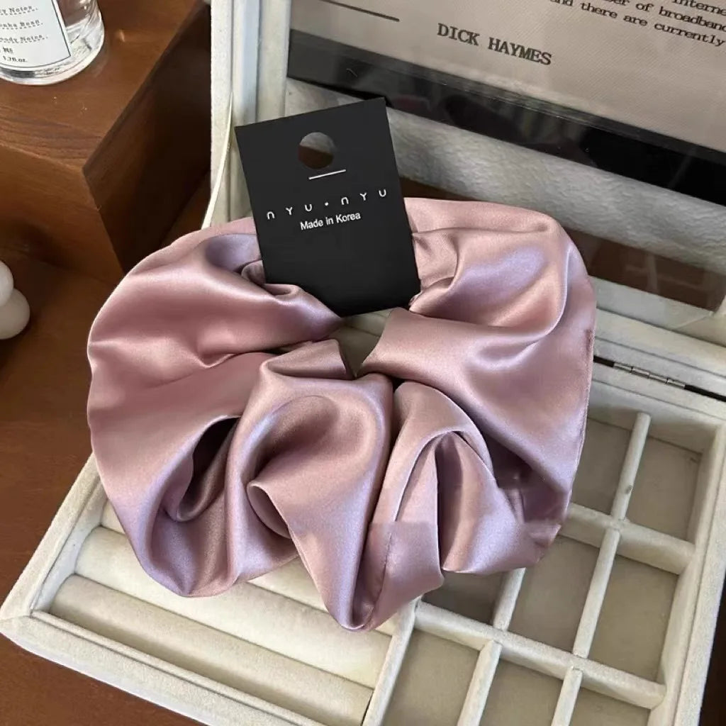 Satin Scrunchie - Silk Hair Tie for Women