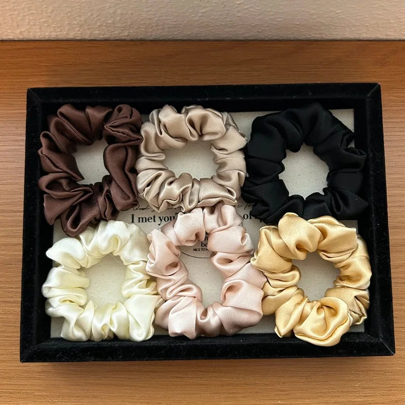 100% Pure Mulberry Silk Hair Tie - EU Fast Shipping