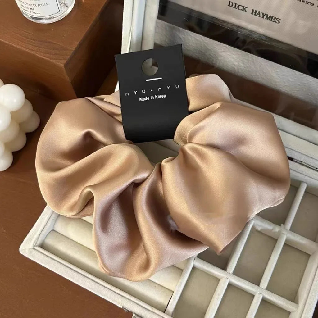 Satin Scrunchie - Silk Hair Tie for Women