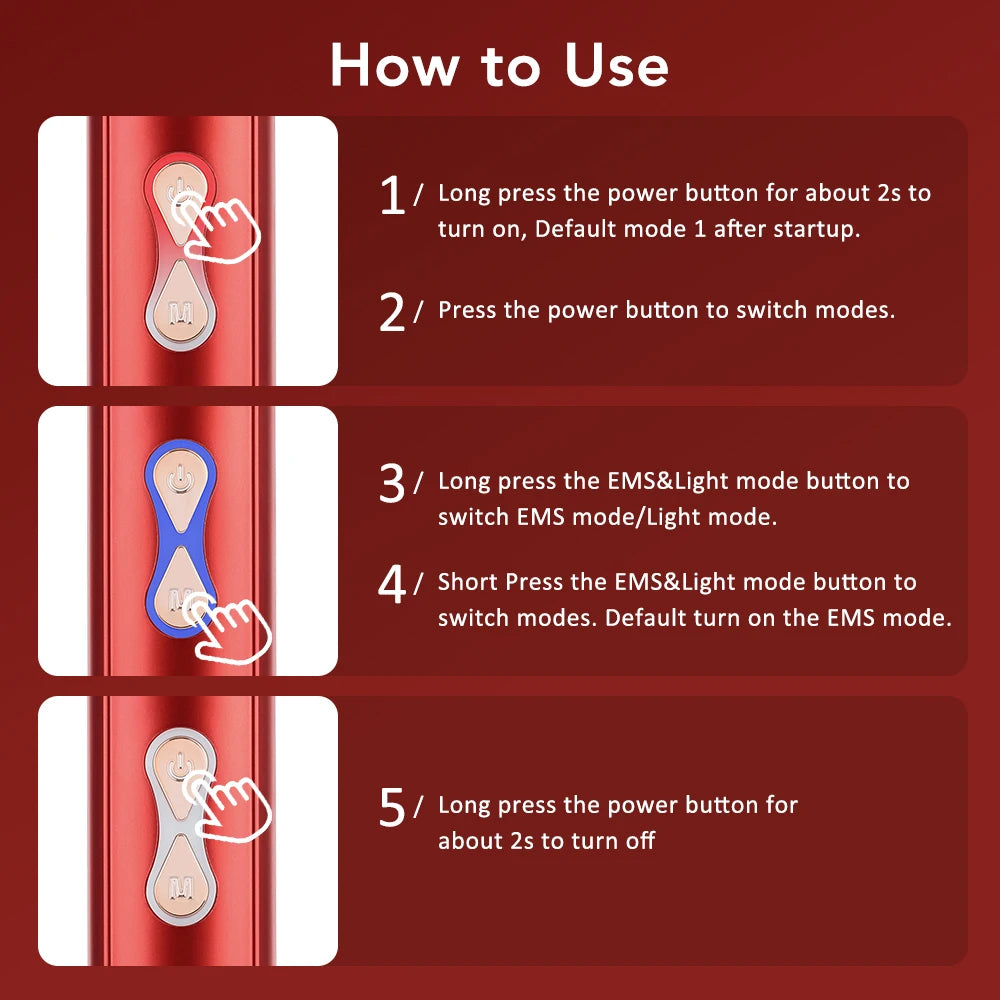 Electric Scalp Massage LED Comb - Vibration Therapy with Essential Oil Applicator
