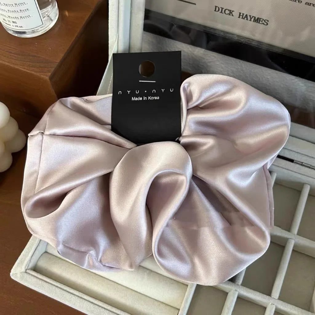 Satin Scrunchie - Silk Hair Tie for Women
