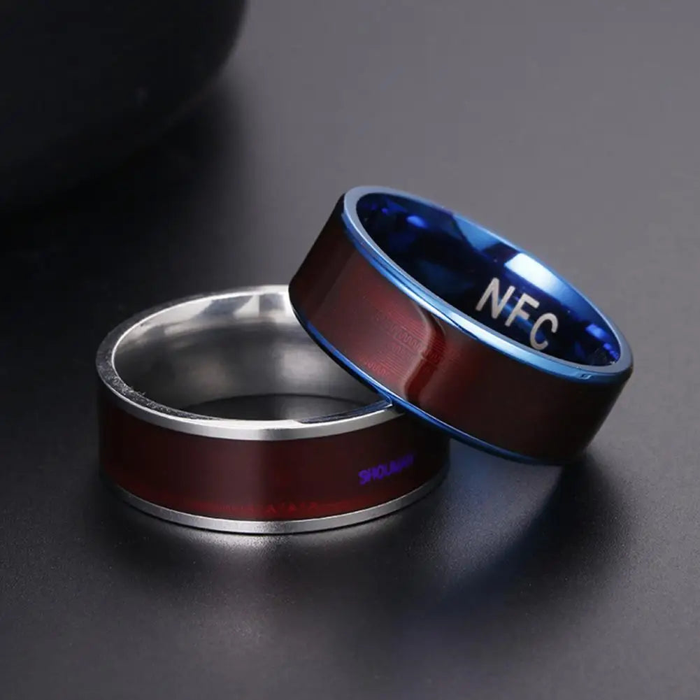 NFC Smart Ring - Stainless Steel Multifunctional Wearable