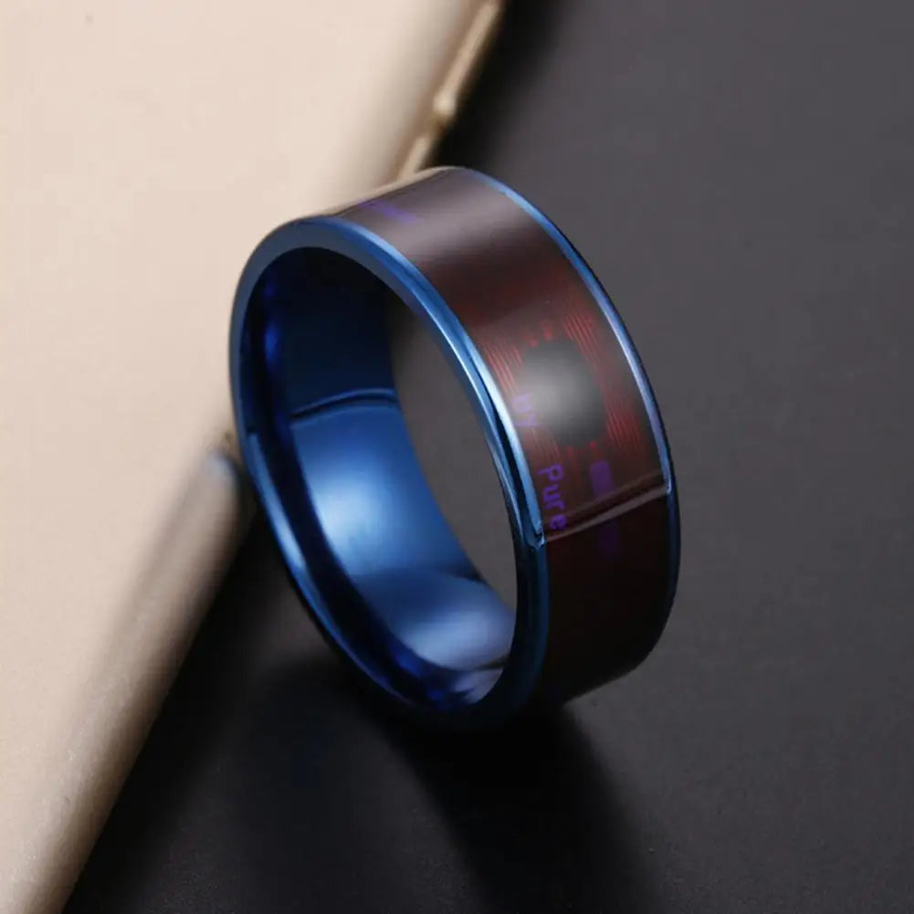 NFC Smart Ring - Stainless Steel Multifunctional Wearable