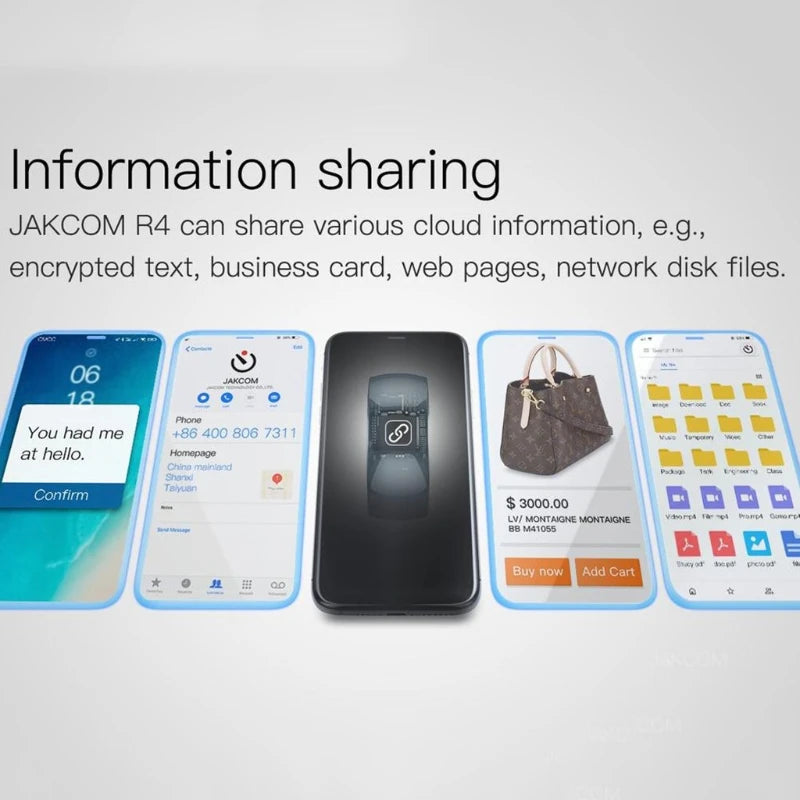 R4 Smart Ring - Waterproof NFC Multifunctional Wearable