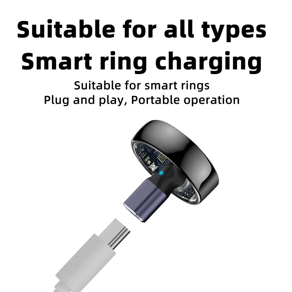 Type-C to Smart Ring Charging Adapter - Magnetic - EU Fast Shipping