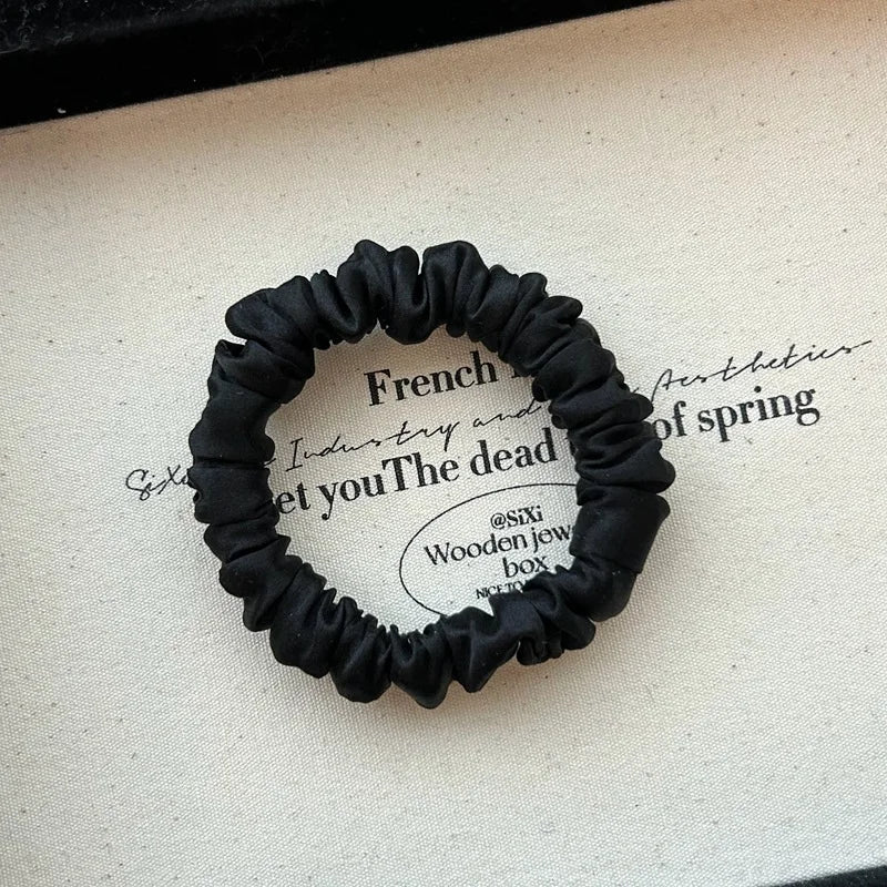 100% Pure Mulberry Silk Hair Scrunchies - EU Fast Shipping