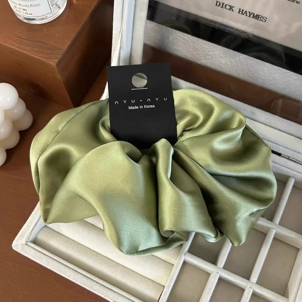 Satin Scrunchie - Silk Hair Tie for Women - EU Fast Shipping