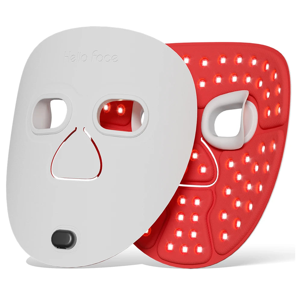 LED Red Light Therapy Mask - 510K Near-Infrared Facial Device