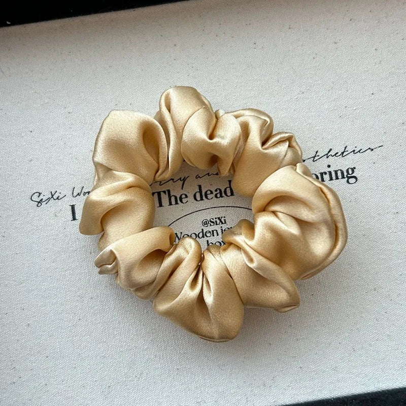 100% Pure Mulberry Silk Hair Tie - EU Fast Shipping