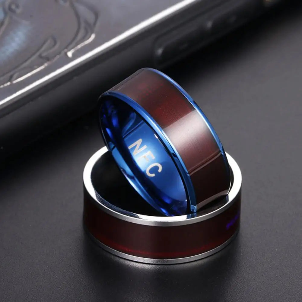 NFC Smart Ring - Stainless Steel Multifunctional Wearable