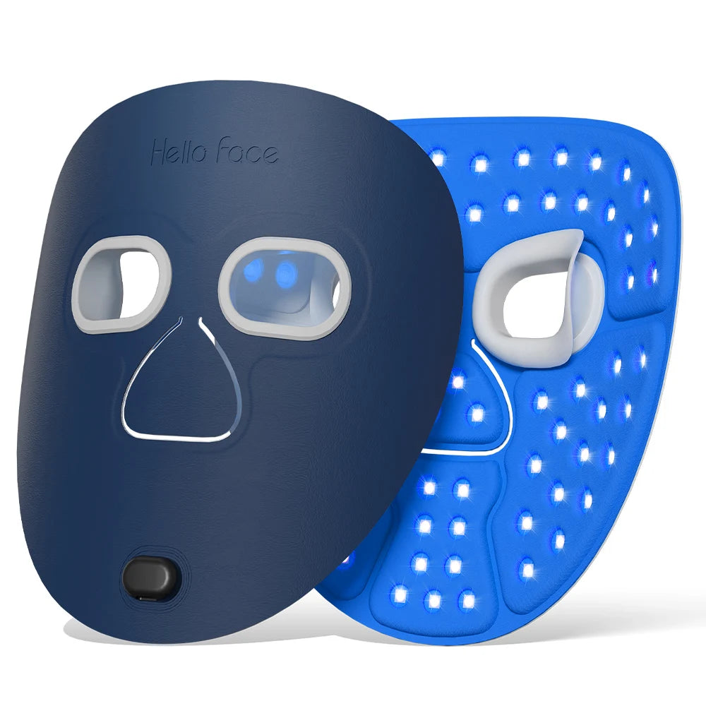 Hello Face M500S LED Red Light Therapy Mask - 510K Certified - EU Fast Shipping