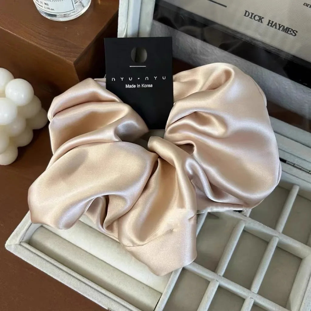 Satin Scrunchie - Silk Hair Tie for Women - EU Fast Shipping